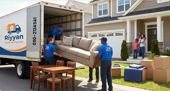 Ajman Mover Packers Professional Truck