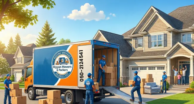 Dubai Mover Packers Professional Truck
